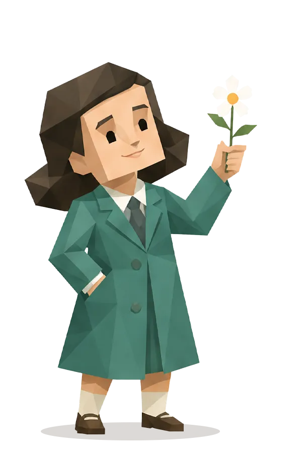 MBTI診断によるINFP型のキャラクター画像