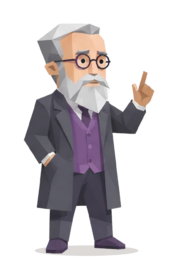 MBTIのINTP型のキャラクター画像