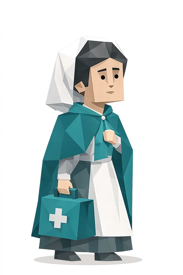 MBTIのISFJ型のキャラクター画像